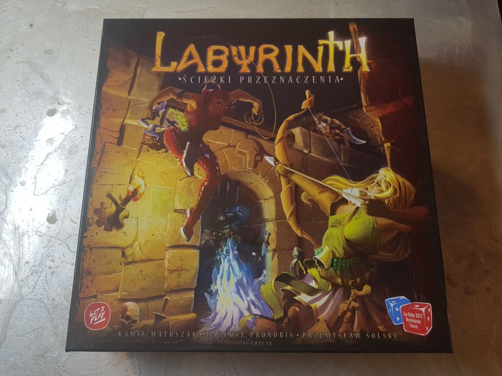 Gra planszowa Labirynth- ścieżki przeznaczenia + gratis