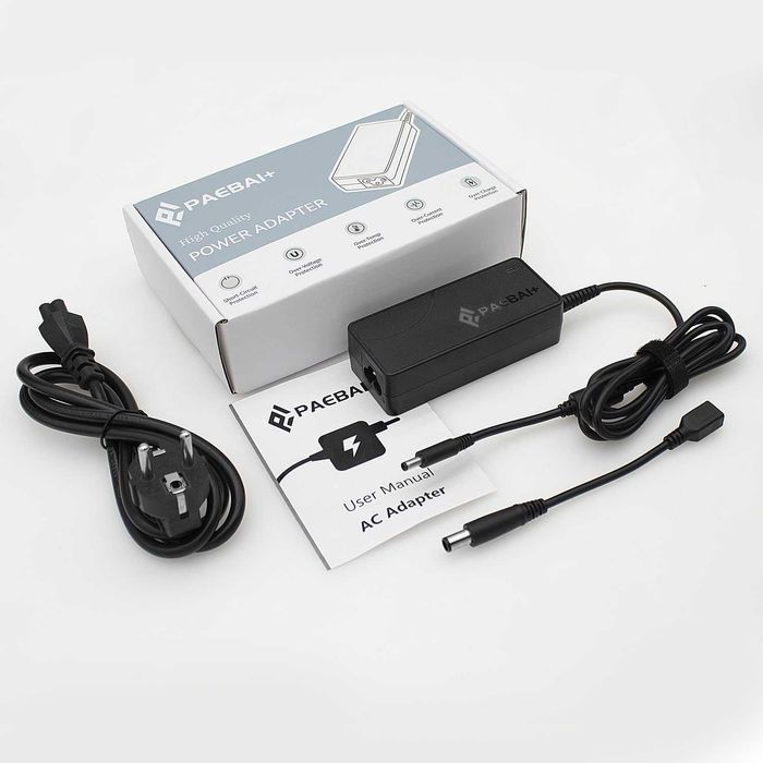 PAEBAI+ 65W  zasilacz kabel do ładowania Laptop Dell Inspiron