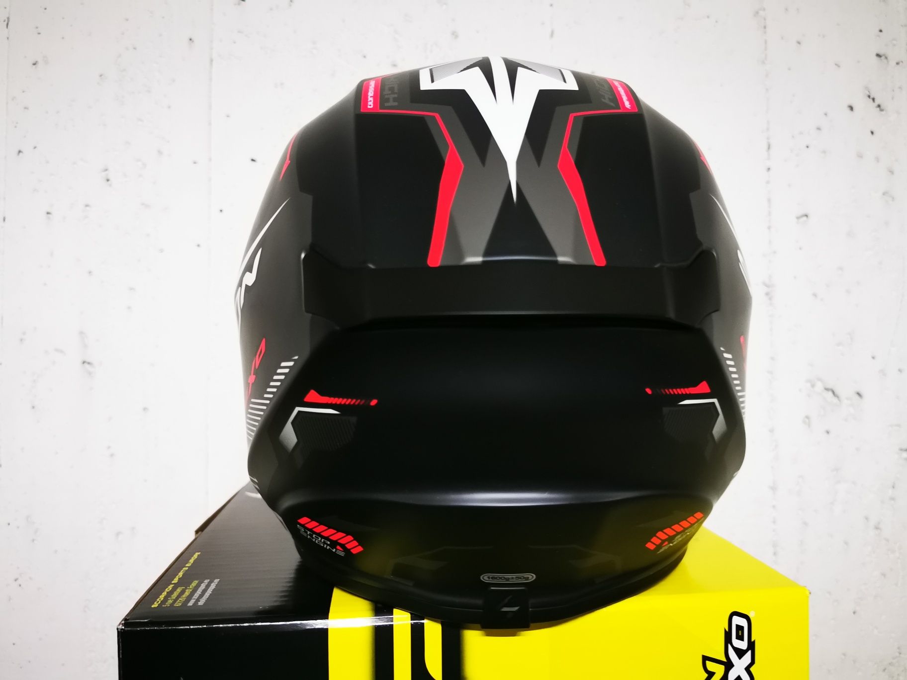 Capacete Integral Scorpion Exo-391 Haut Red Matt ( M )( NOVO )