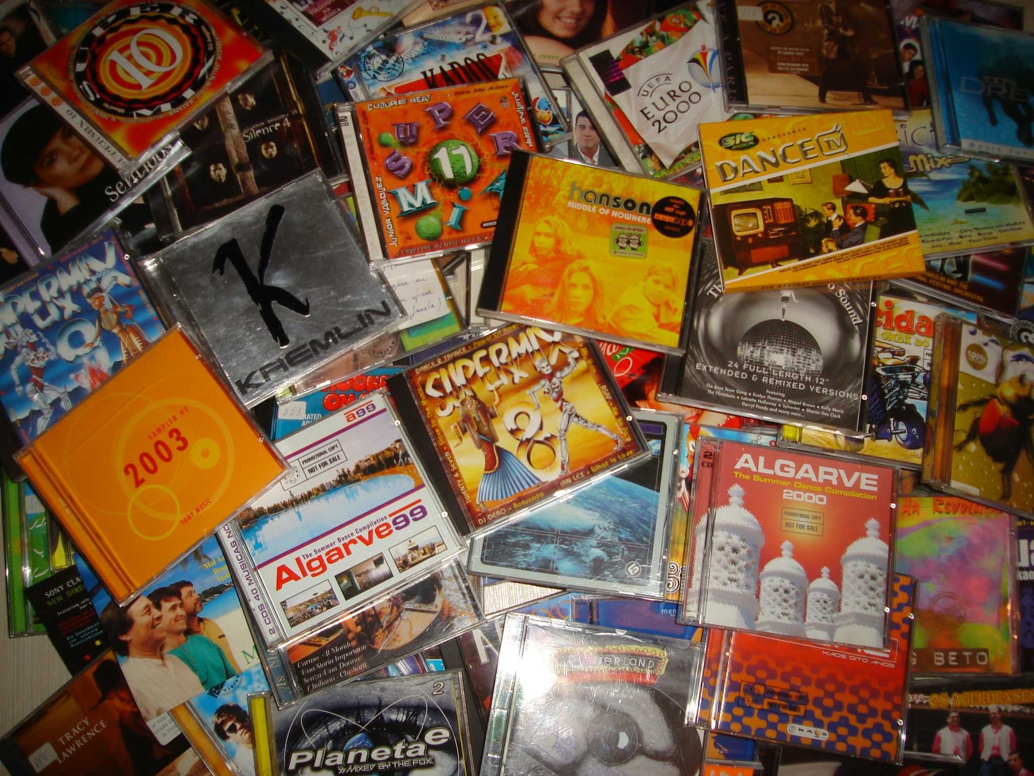 Lote de 10 cd's Albuns originais