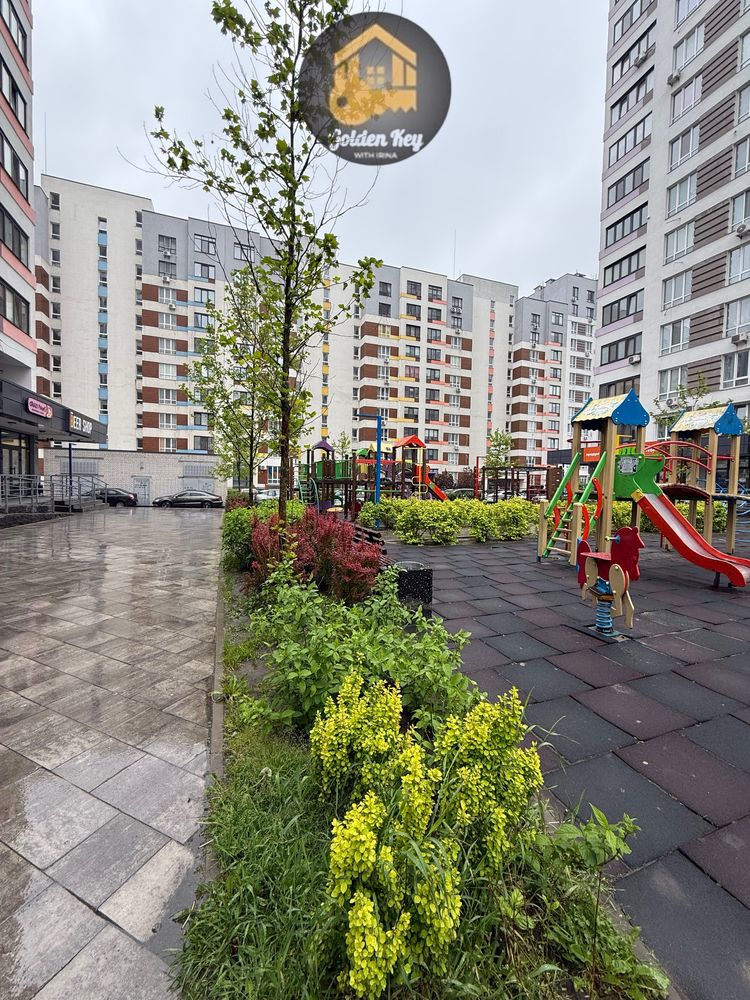 Продам Однокімнатну Квартиру 38.4м2, поверх8,ЖК Акварелі,Вишневе