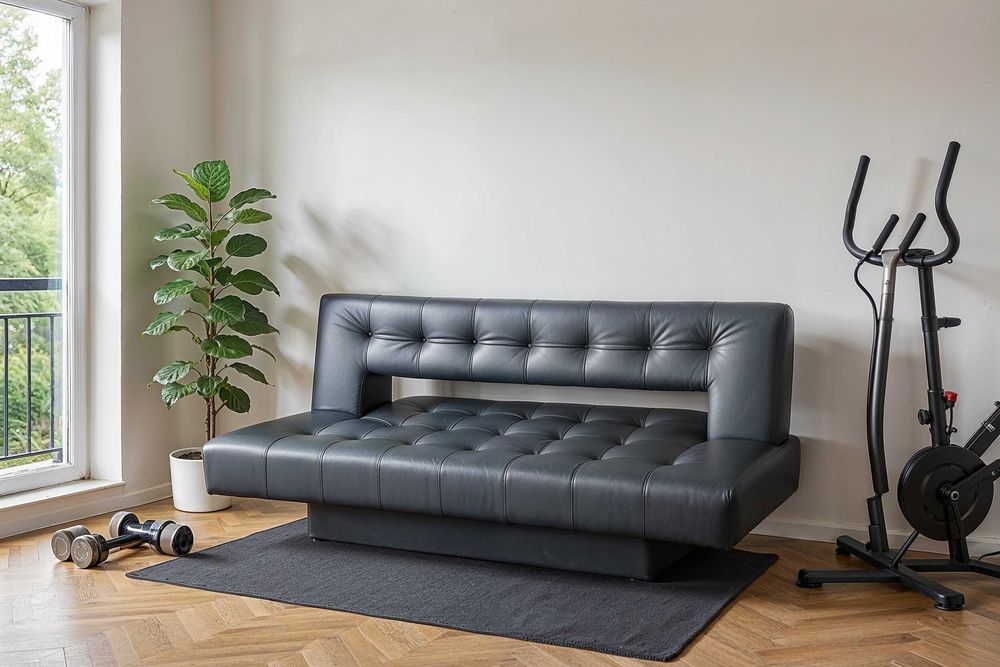 Sofa PRIMA - funkcja spania, pojemnik na pościel