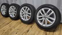 Alufelgi Vw 16" 5x112 z oponami 205/55 R16 Golf 8 7 6 Caddy Touran