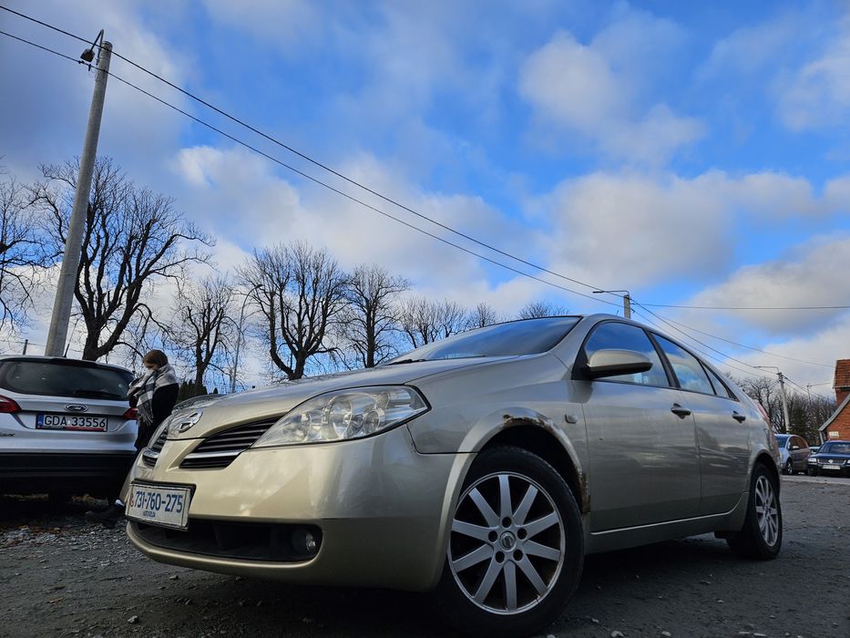 Nissan Primera//1.8 Gaz-benzyna//2003//Okazja//Zamiana