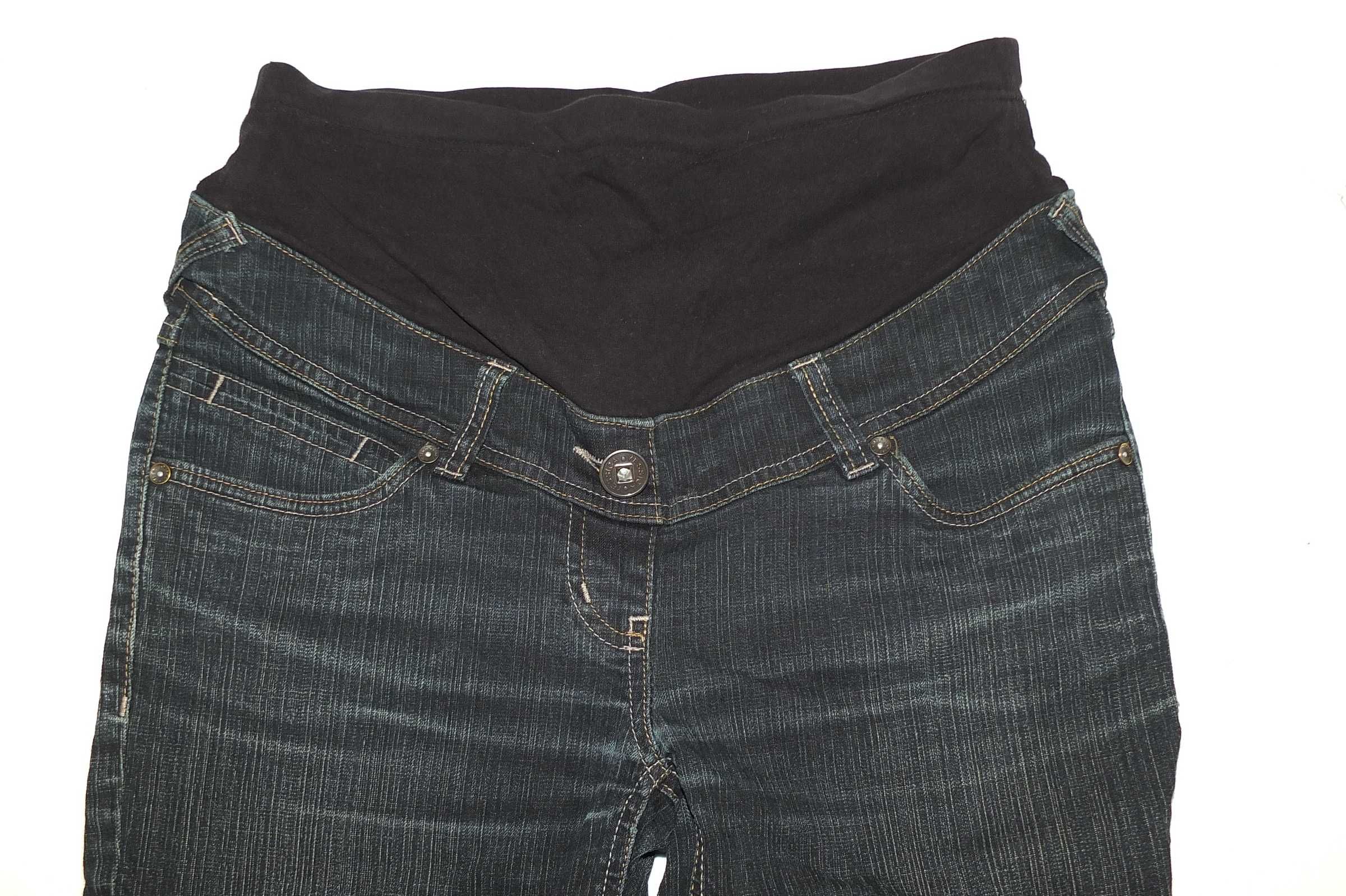 Spodnie ciążowe dżinsy jeansy Yessica eleganckie C&A 38 / 40