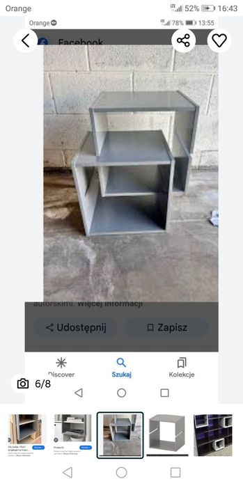 Wklad podziałka organizer do regału Kallax IKEA