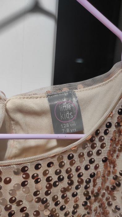 Святкова золота сукня на дівчинку Pepco 7-8 років