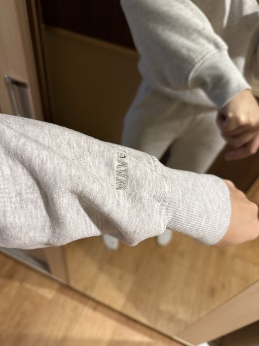 Костюм на флісі меланж спортивний худі штани