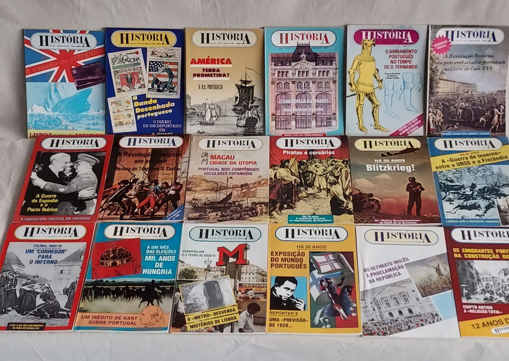 Revistas "História"