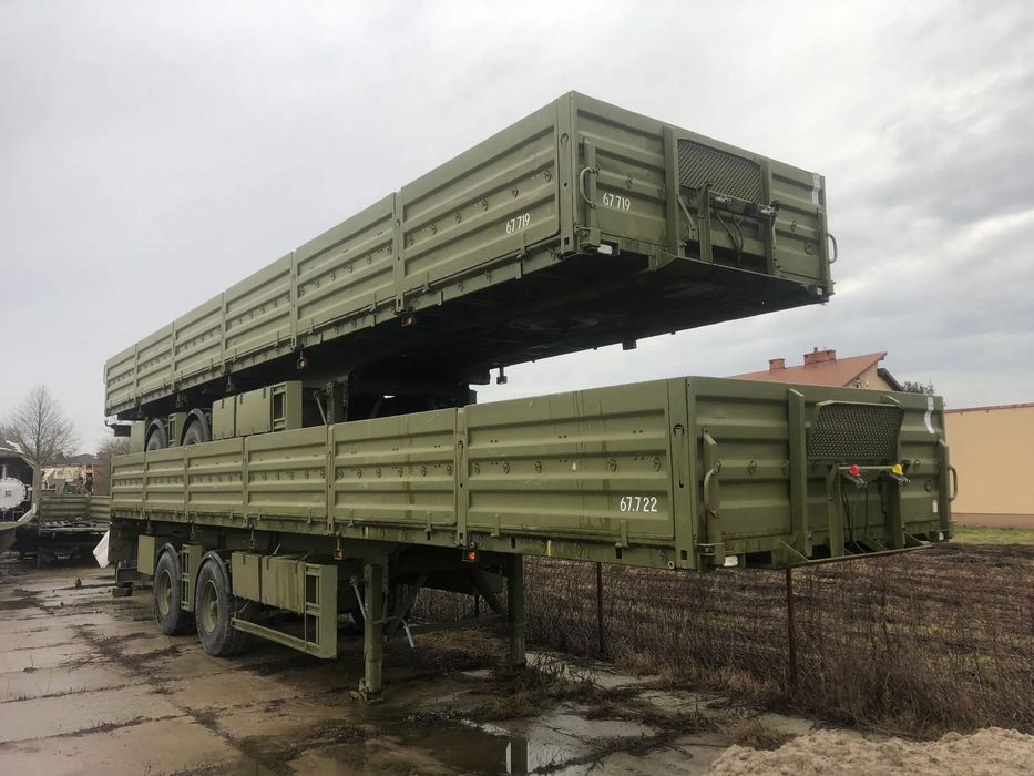 DAPA  Naczepa DAPA / 2-osiowa / twistlock / 2 szt