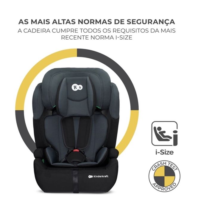 Cadeira de bebé KINDERKRAFT - 1, 2 e3