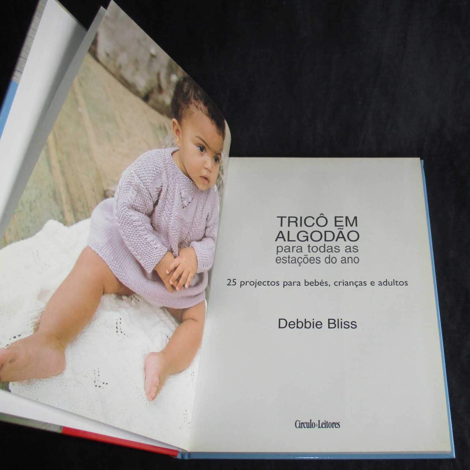 Livro Tricô em Algodão Debbie Bliss