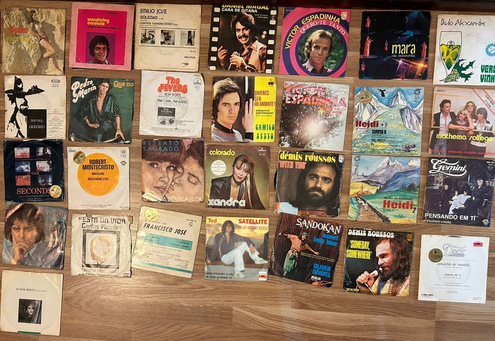 Discos Vinil, preço unitário