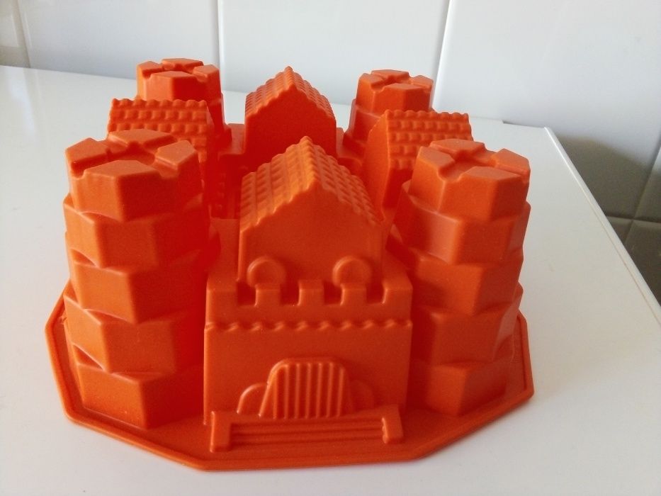 Forma para bolos - Castelo menino ou princesas
