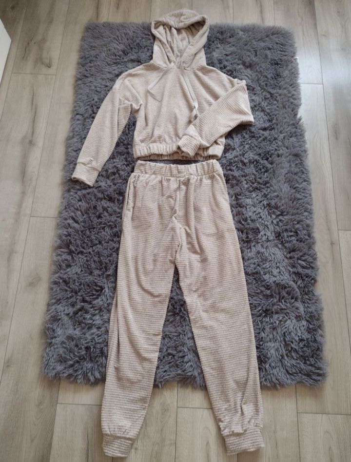 Damski zestaw piżama Reserved beżowa XS S
