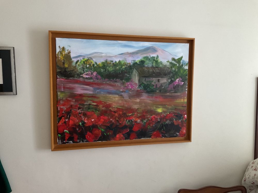 Quadro pintura a óleo