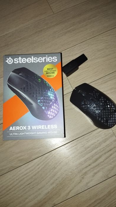 Myszka steelseries aerox 3 wireless 2022 onyx