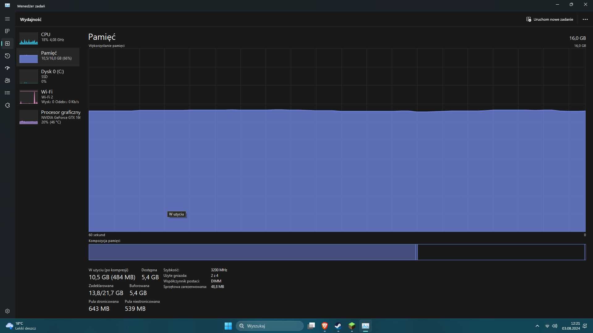 Komputer Gamingowy. ryzen 5 3600, gtx 1660 Ti