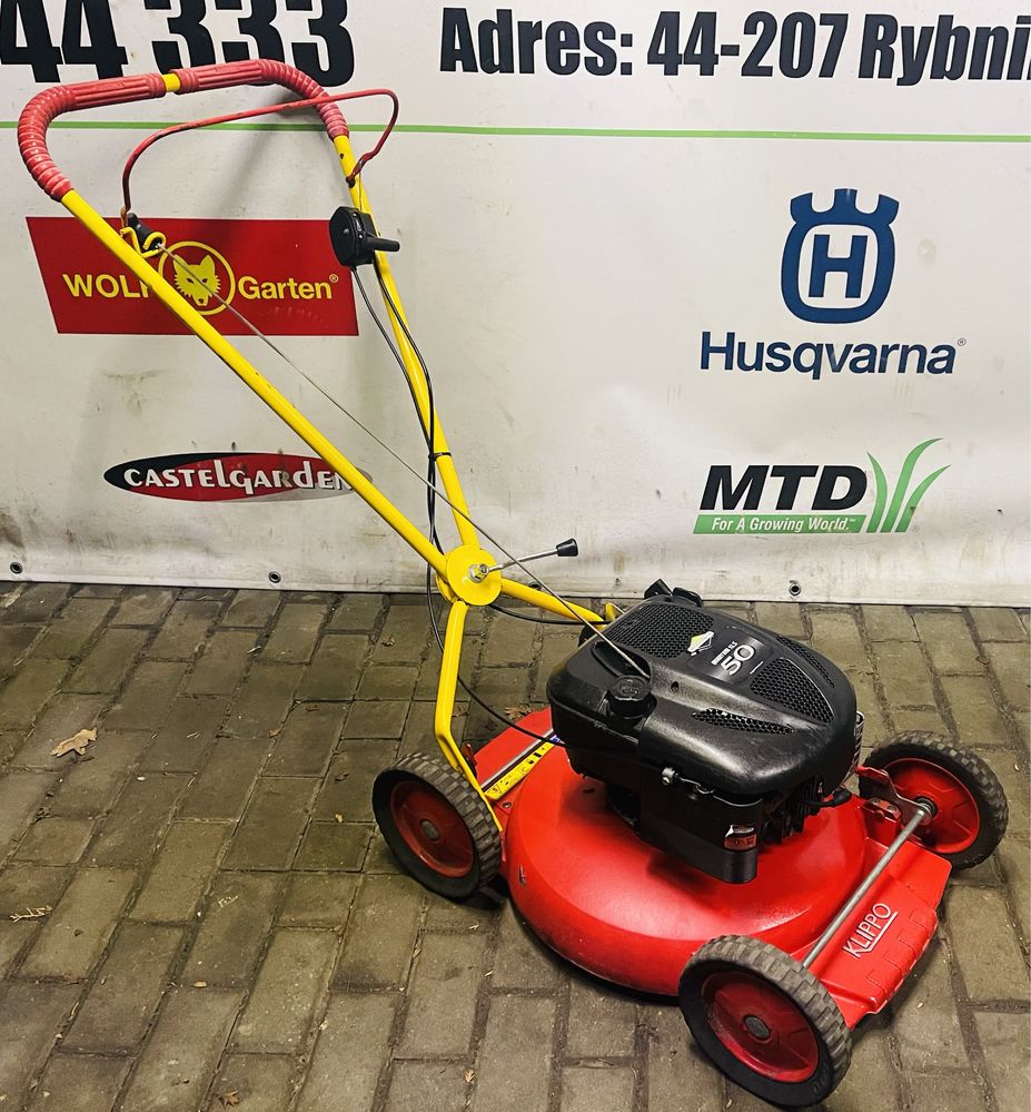 Kosiarka spalinowa Klippo Excellent silnik B&S 6KM/alu/bez napędu!
