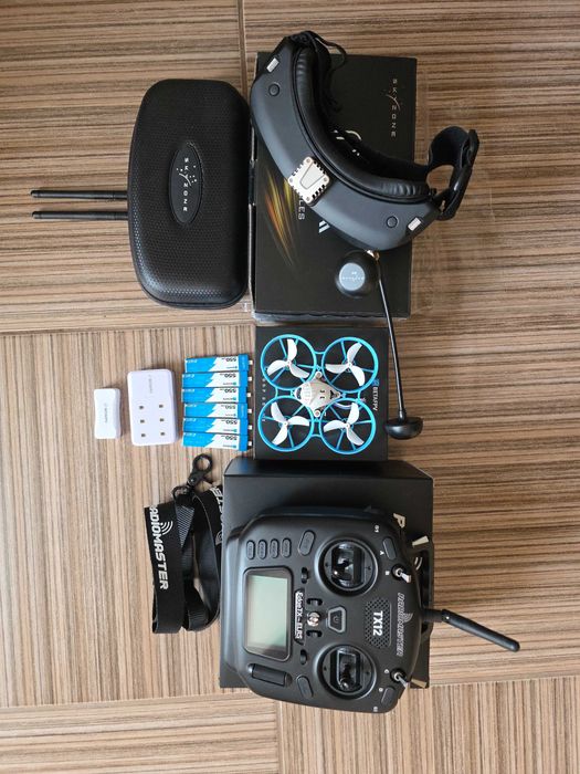 Набір FPV для початківців. Meteor 75 pro, Skyzone 04X pro, RM TX12 M2