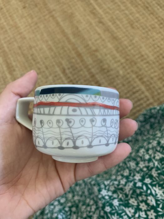 Conjunto chávena de café Vista Alegre