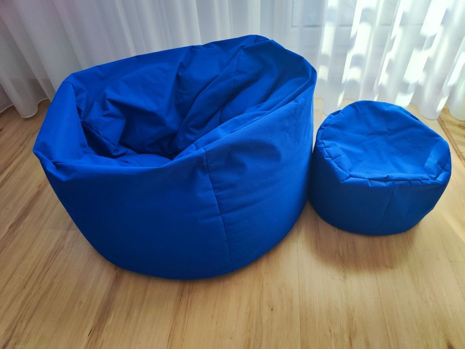 Pufa sako stan idealny + podnóżek