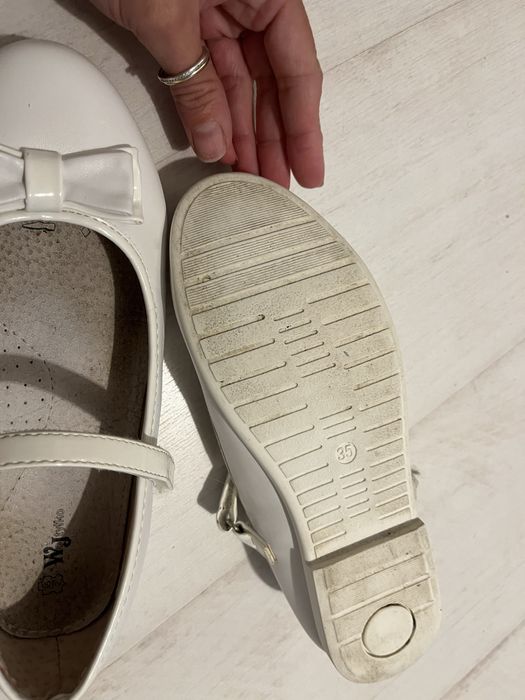 Buty do komunii dziewczęce raz ubrane