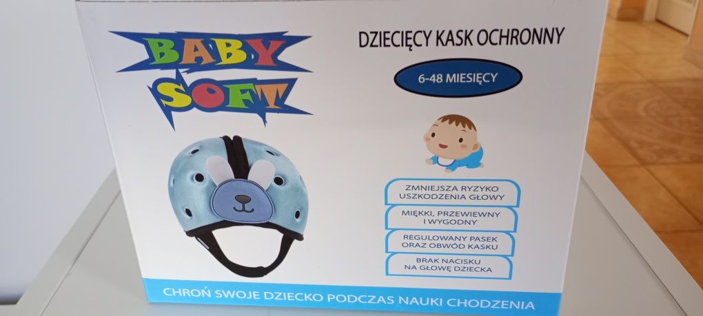 Kask ochronny dla dziecka 6-48mscy