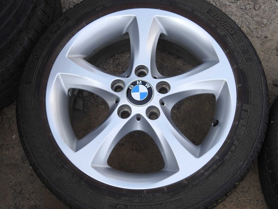 4xAlufelgi BMW Oryginał 17'' 5x120 ET 47 7J Super Stan