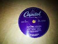 NAT KING COLE-Love Is A Many Splendored Thing Ed ING-1955-10' 78RPM