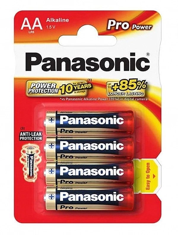 Panasonic bateria alkaliczna Lr6/aa Pro 4szt 1,50v