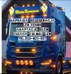 Lampa reflektor LED Scania  S, R, NG, daf ,renault gama ,volvo