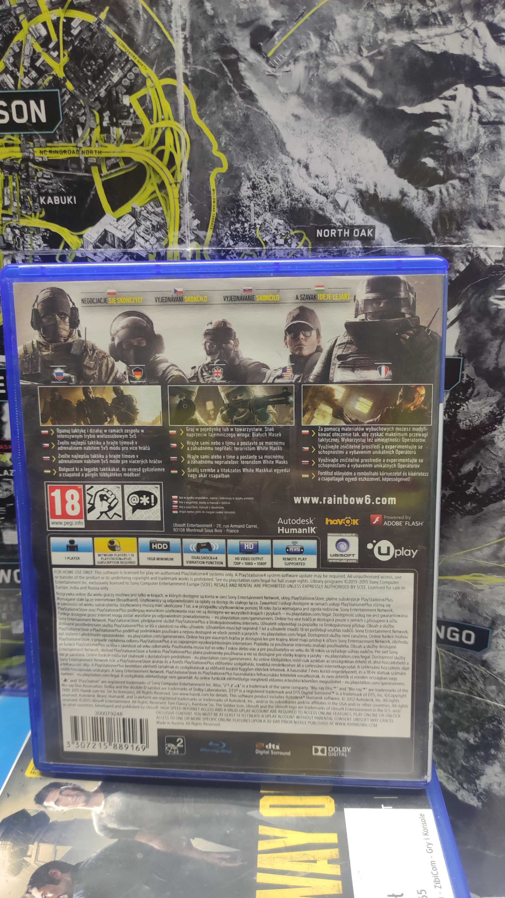 Rainbow Six Siege | PS4/PS5 | Sklep | Kraków | Wysyłka | Wymiana