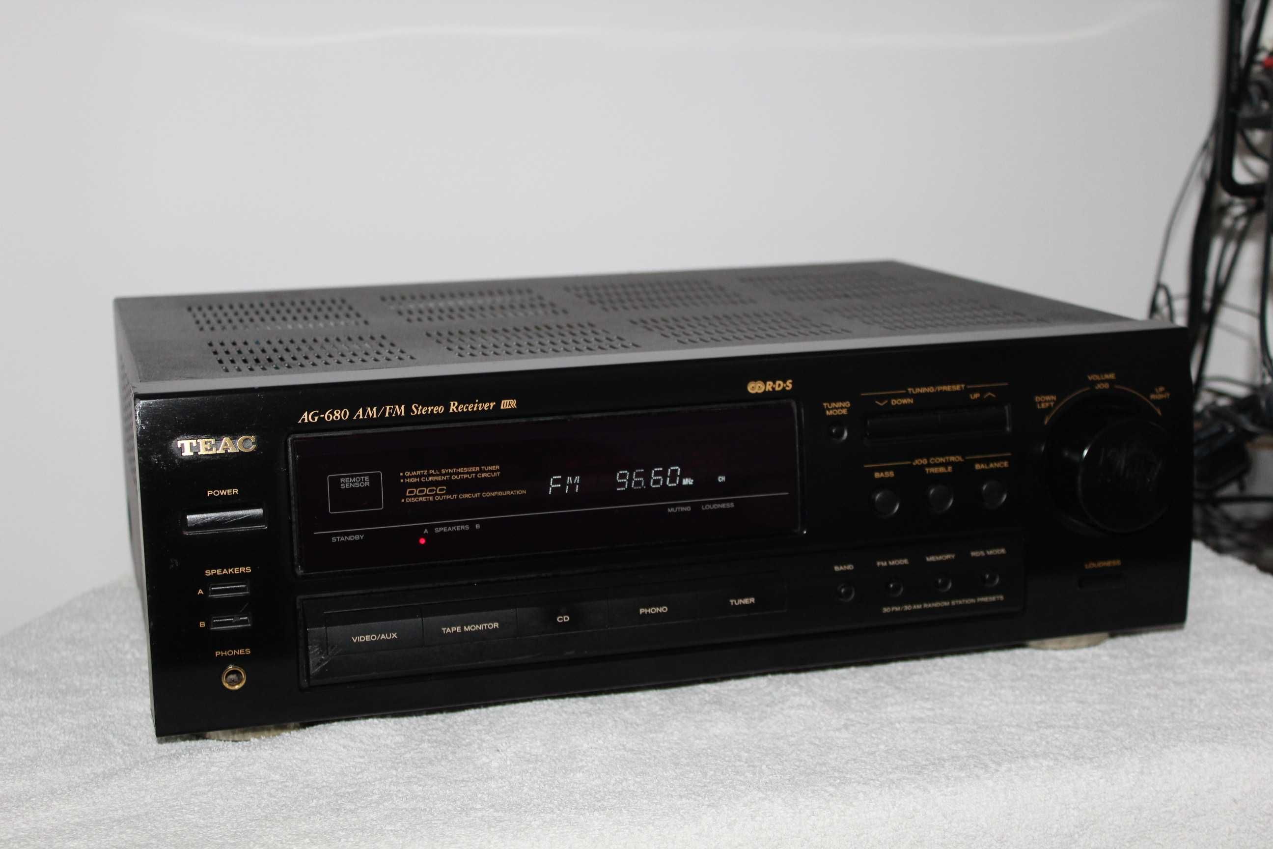 TEAC AG-680 Amplituner wzmacniacz stereo RDS Wysyłka