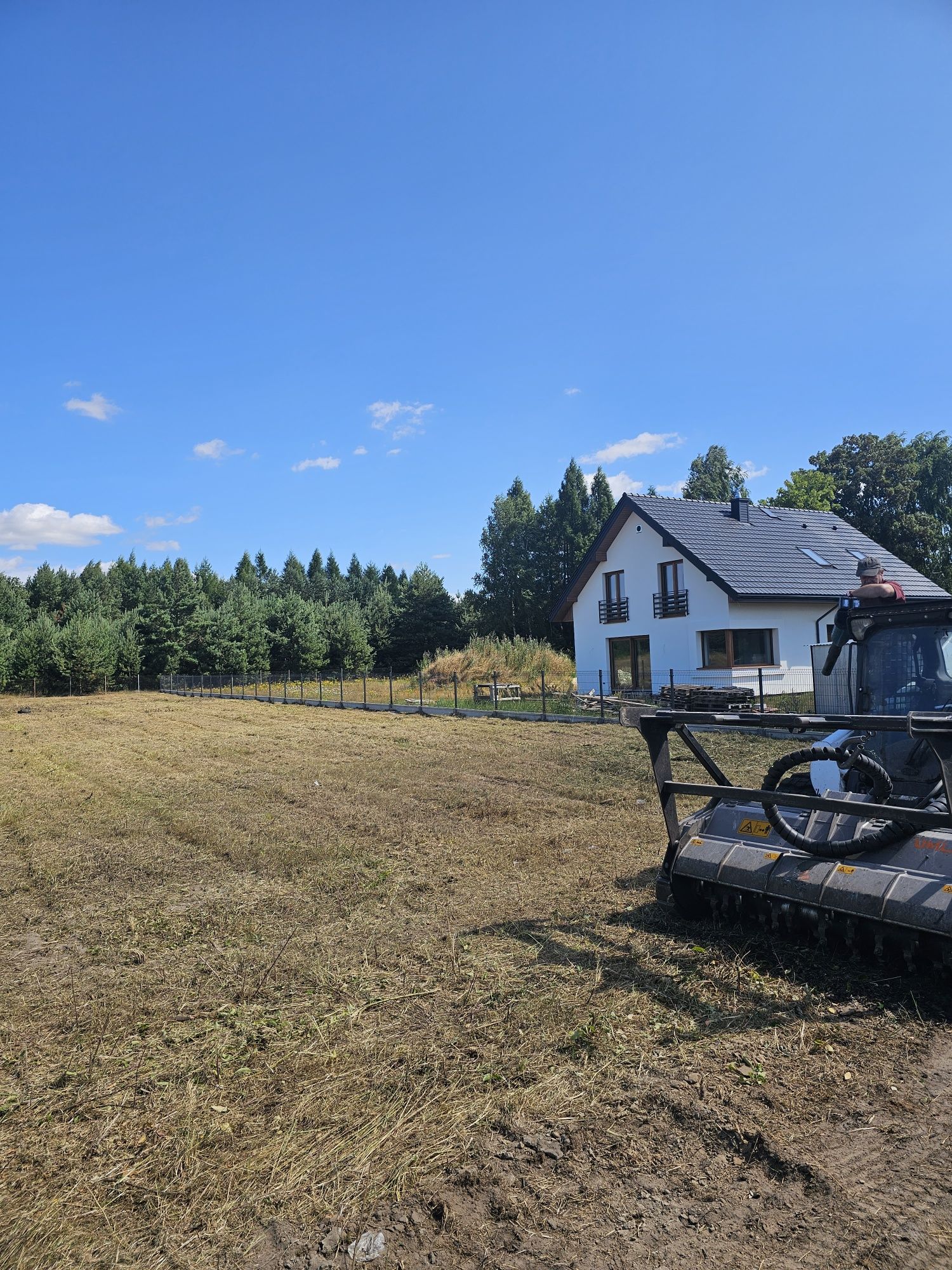 Mulczowanie, mulczer leśny, karczowanie.