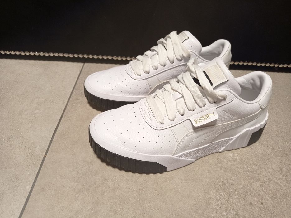 Białe buty Puma rozmiar 39 jak nowe!