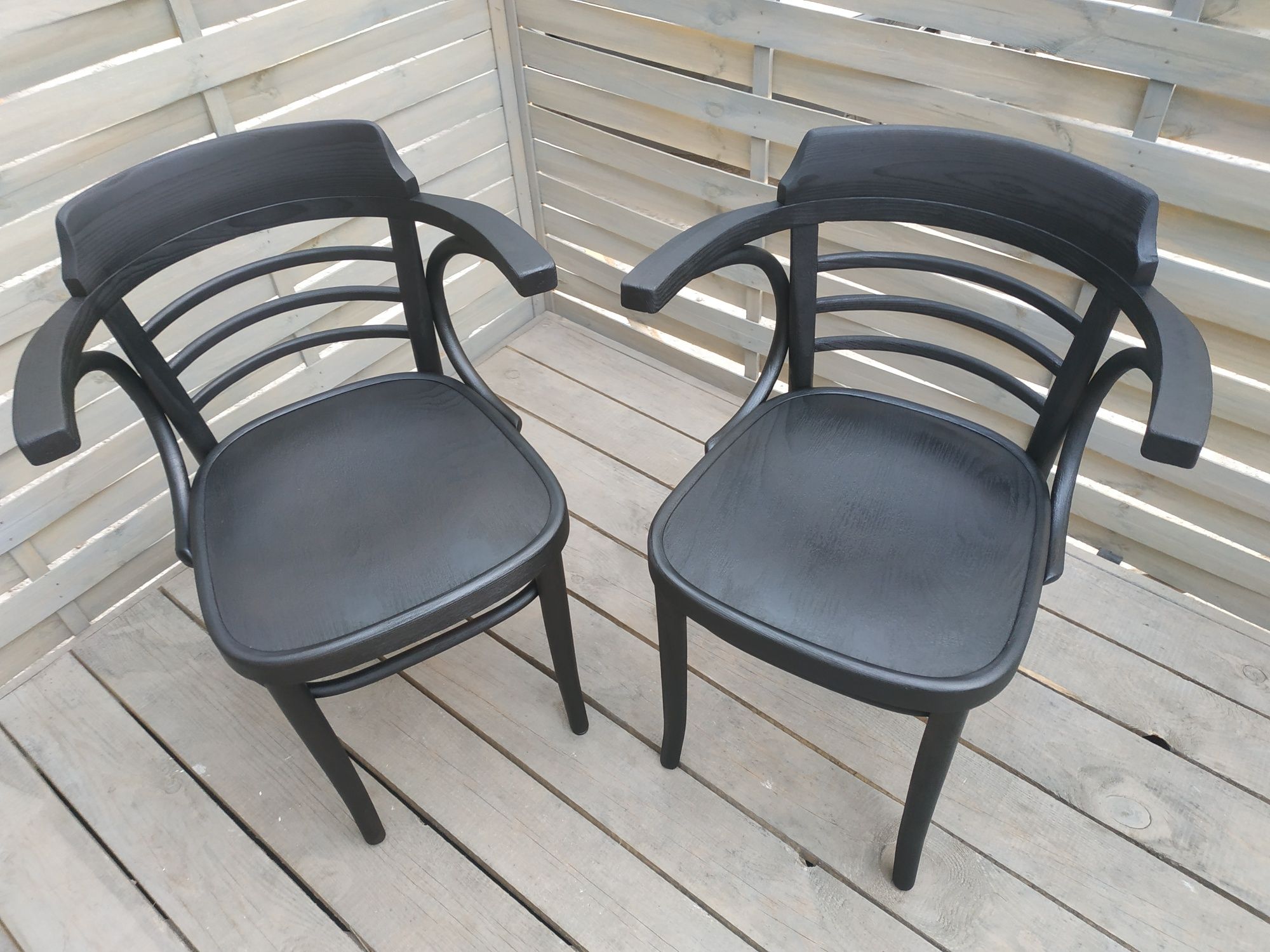 Krzesła Thonet Vintage czarne 80sztuk