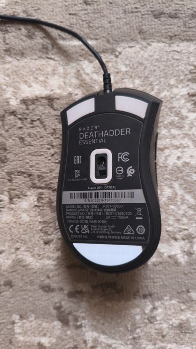 Миша Razer DeathAdder Essential USB Black