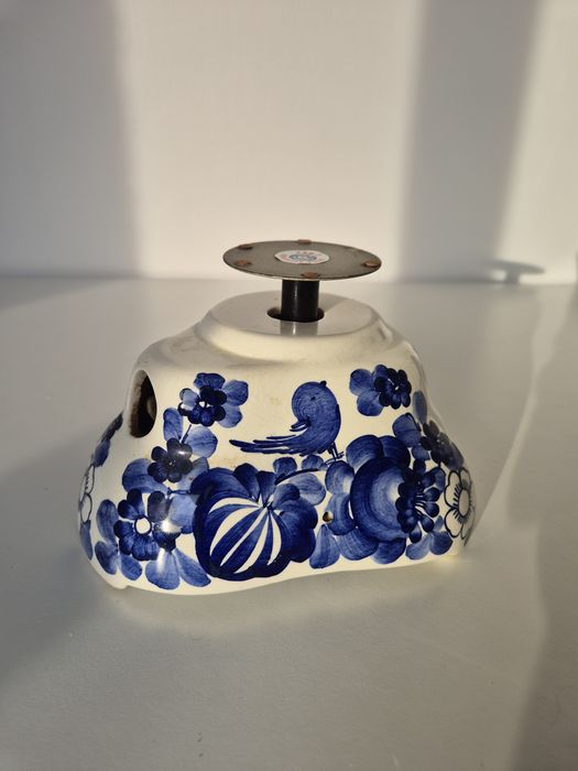 Waga ála fajans kobalt włocławek PRL