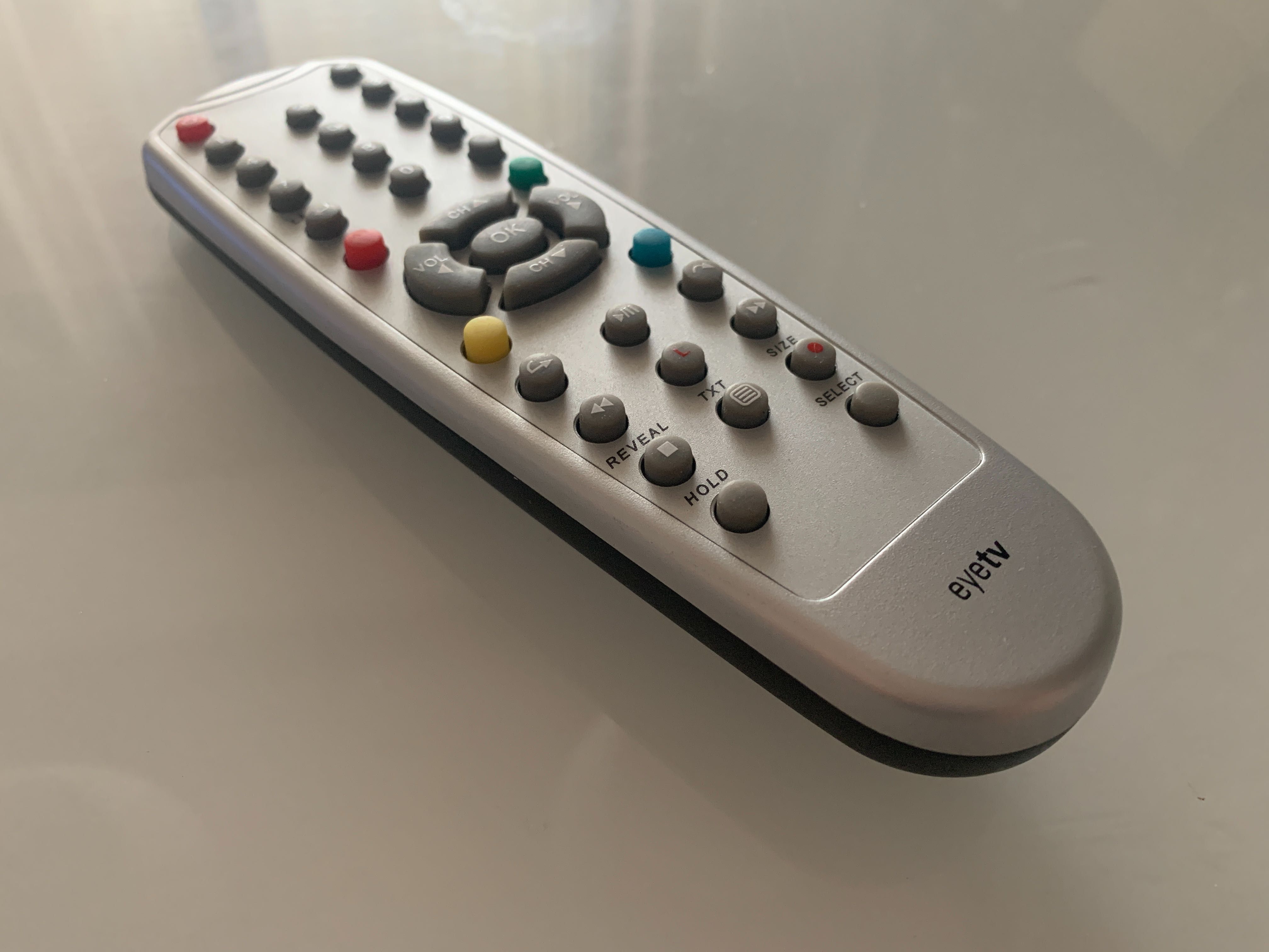 pilot do tunera eye tv firmy Elgato / eyetv