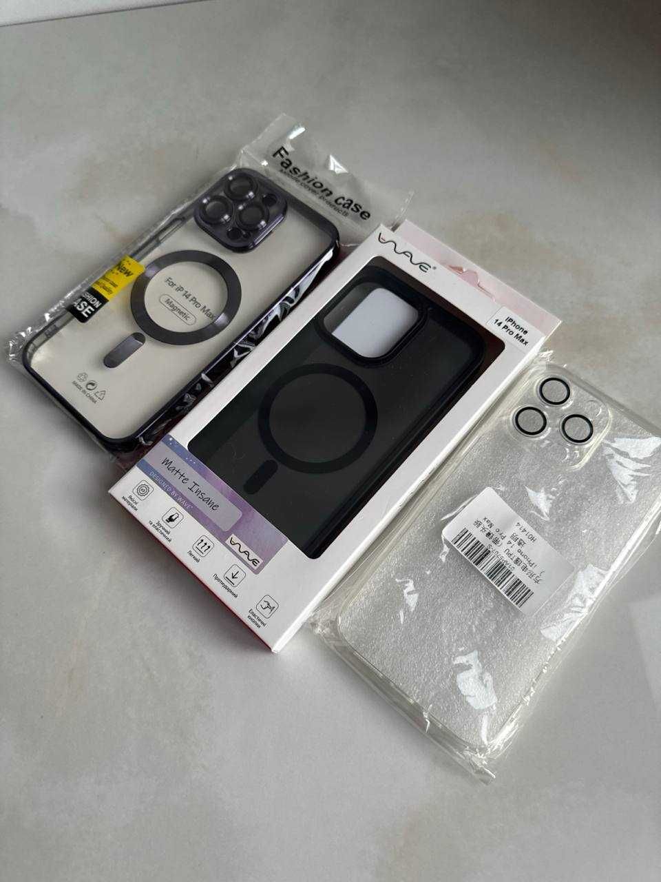 3 нові чохли для Iphone 14 pro max