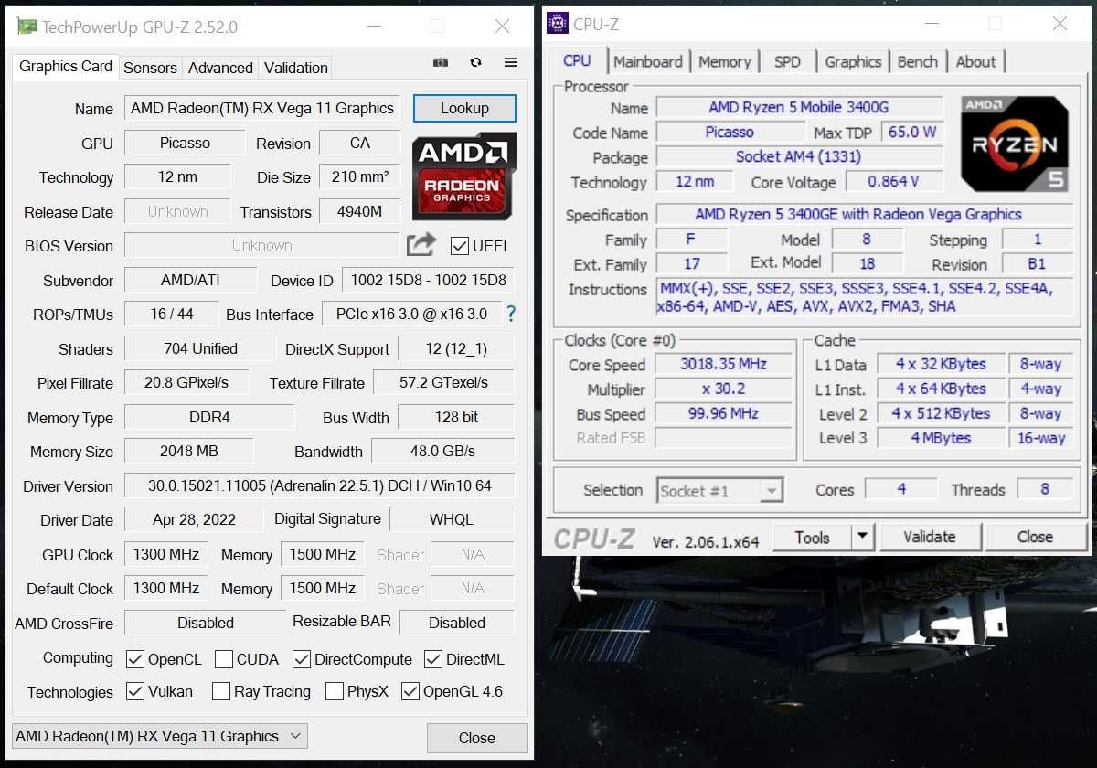 AMD Ryzen™ 5 3400GE