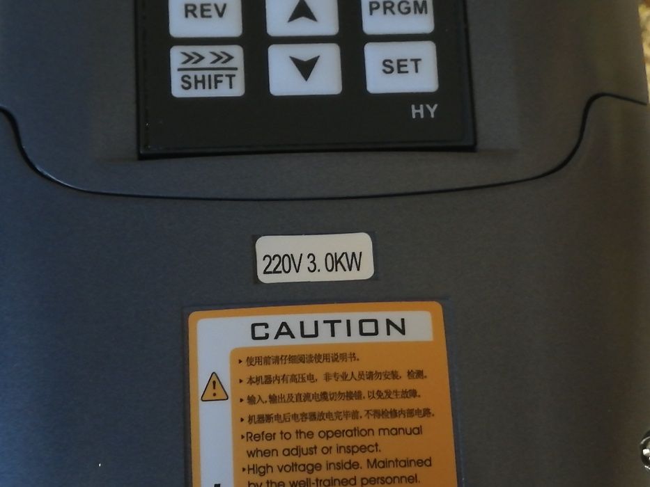 Частотный преобразователь 3,0 кВт инвертор HY03D023B для ЧПУ (CNC)