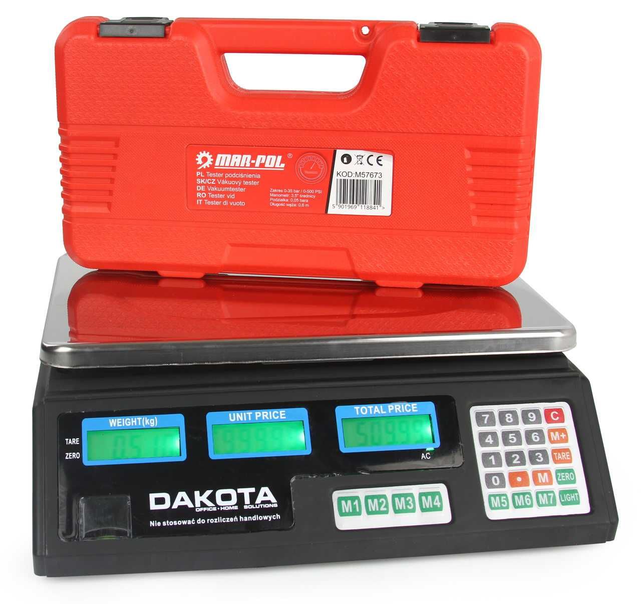 ELEKTRONICZNA WAGA SKLEPOWA LCD 40 kg/2g Spożywcza Handlowamagazynowa