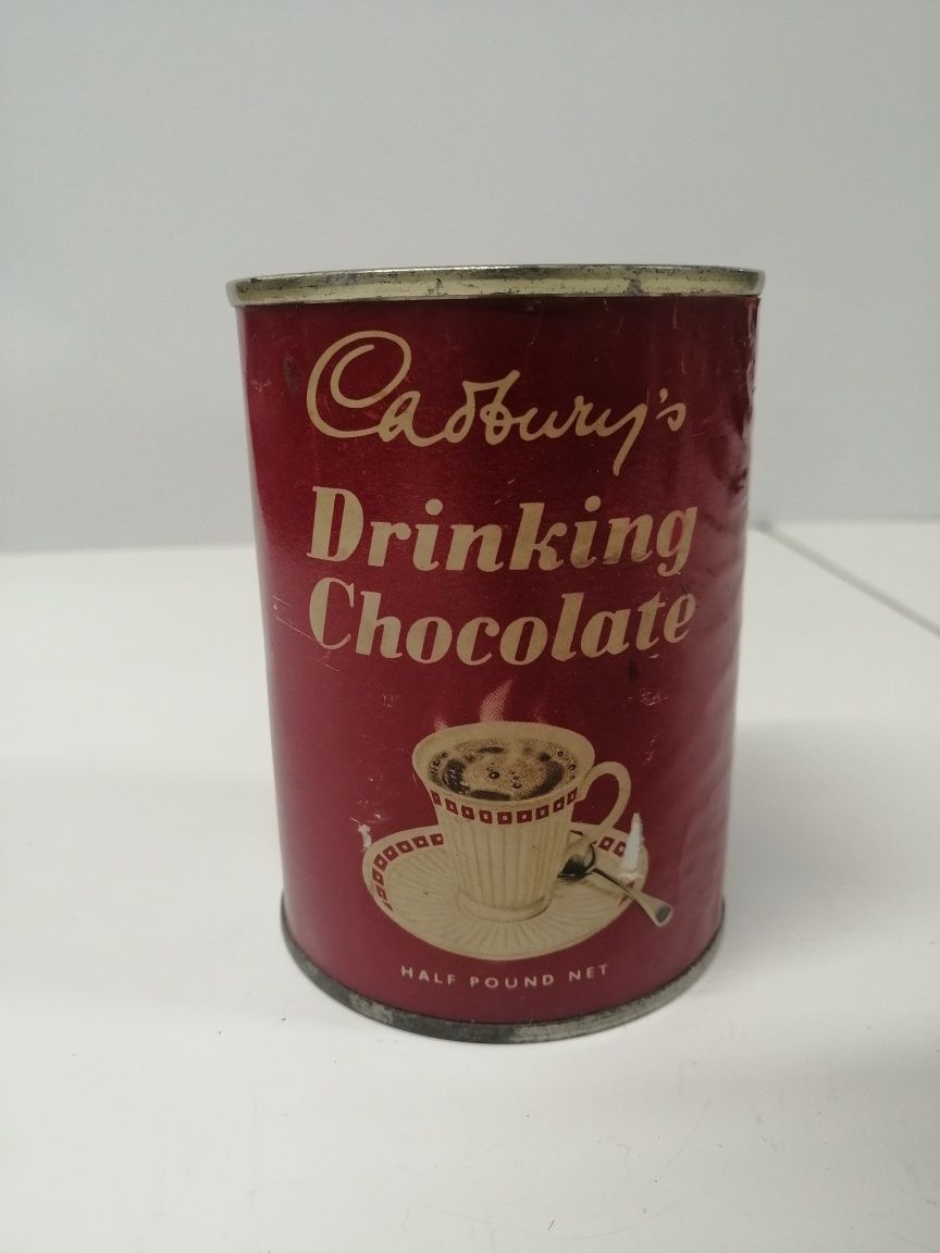 Stara puszka Catbury's drinking chocolate