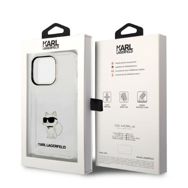 Etui Karl Lagerfeld Ikonik Choupette iPhone 14 Pro Max 6,7"