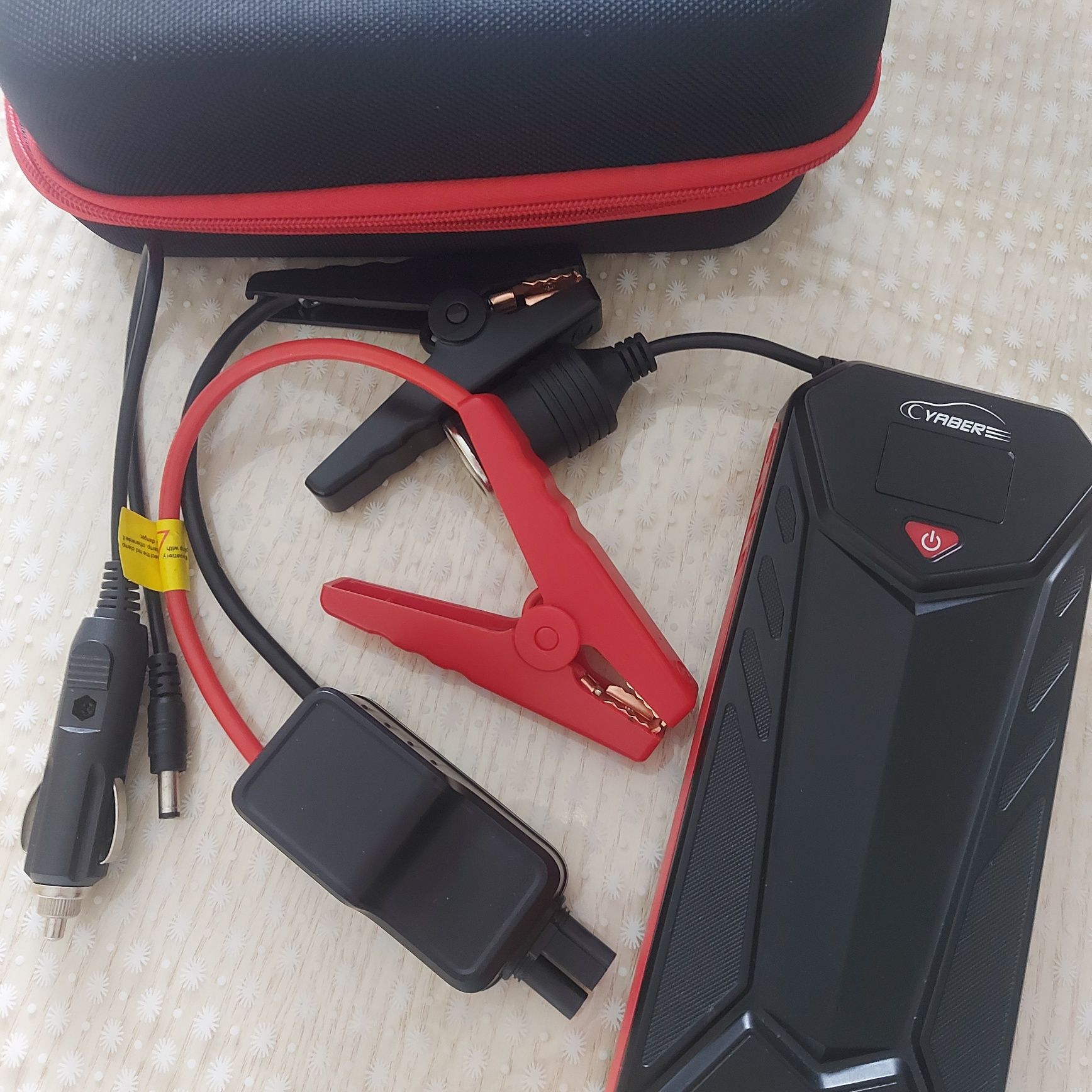Пуско-зарядний пристрій YABER Jump Starter Power Bank