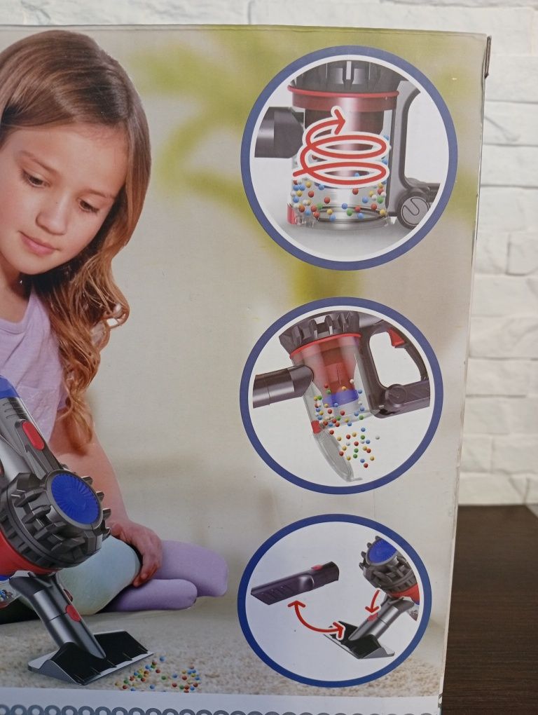Odkurzacz ręczny dla dzieci zabawkowy na baterie