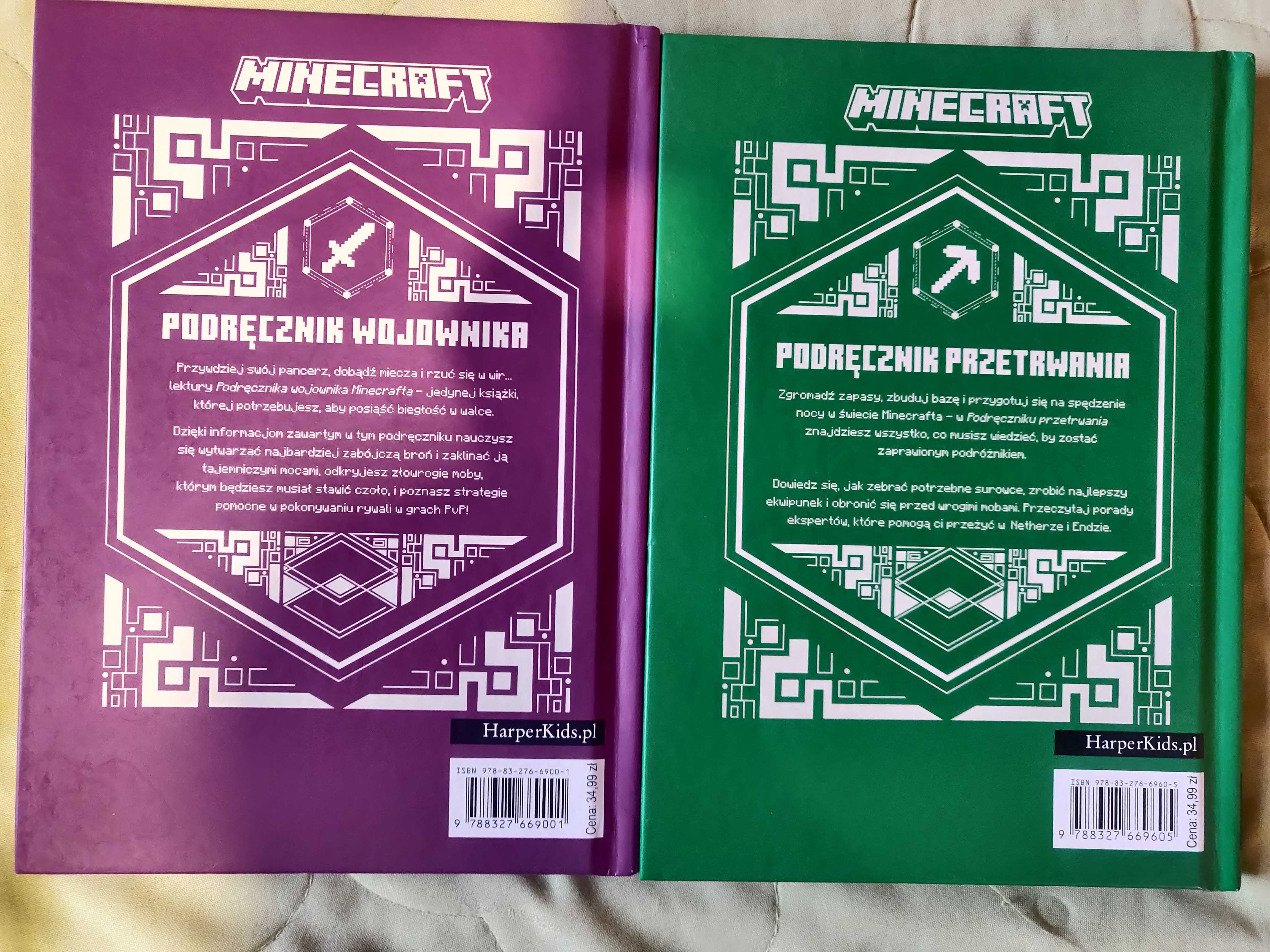 4 podręczniki Minecraft