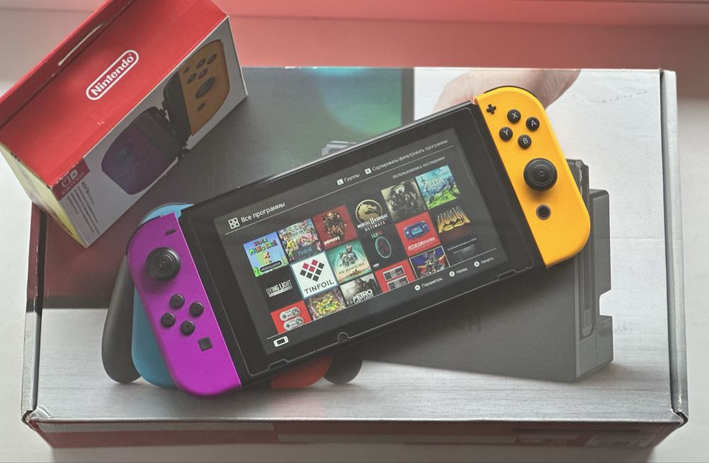 Nintendo Switch Kefir | Великий комплект | Ідеальний стан | +256gb